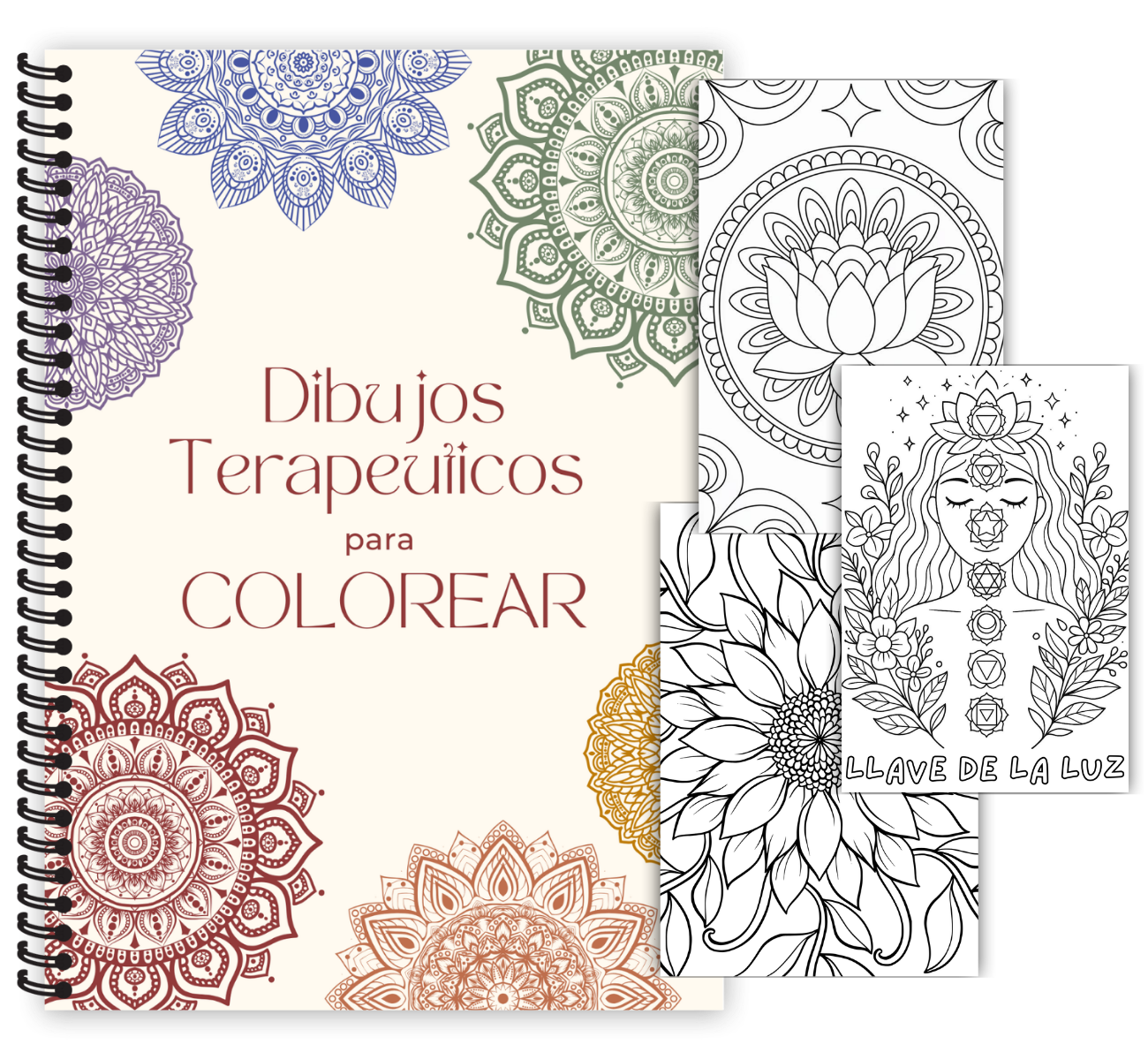 Dibujos terapéuticos para colorear