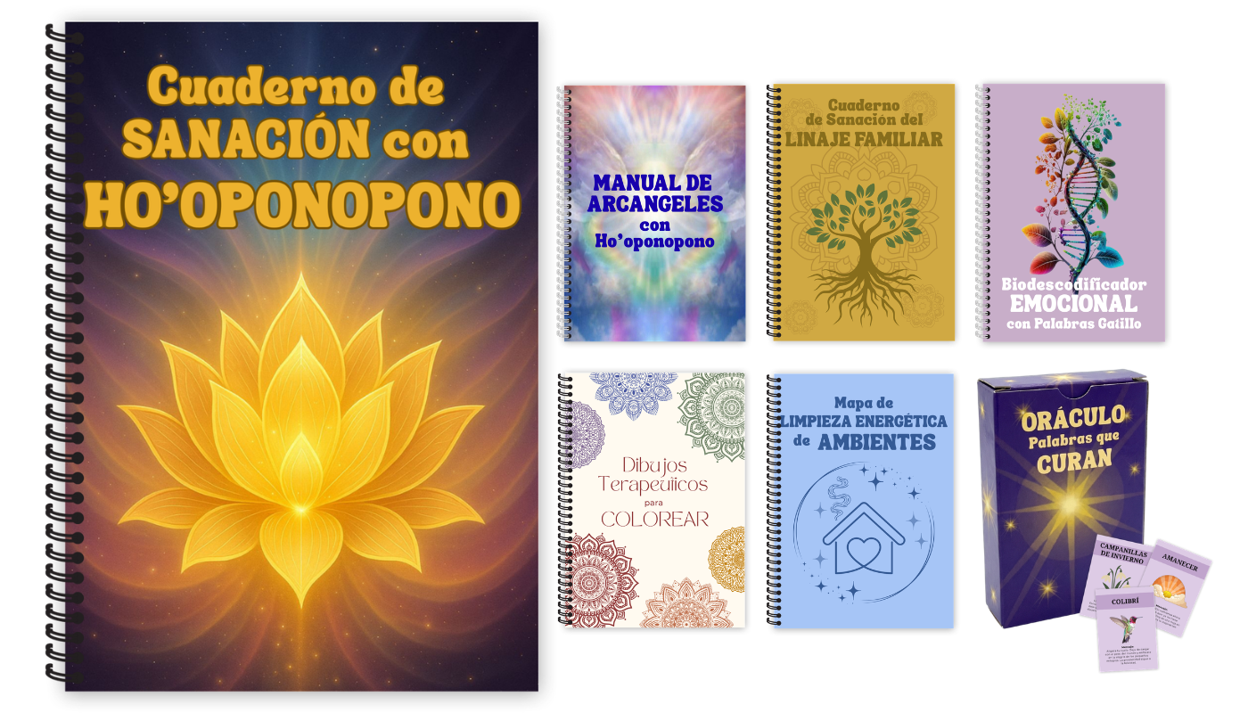 Cuaderno de Sanación con Ho'oponopono más 6 bonos
