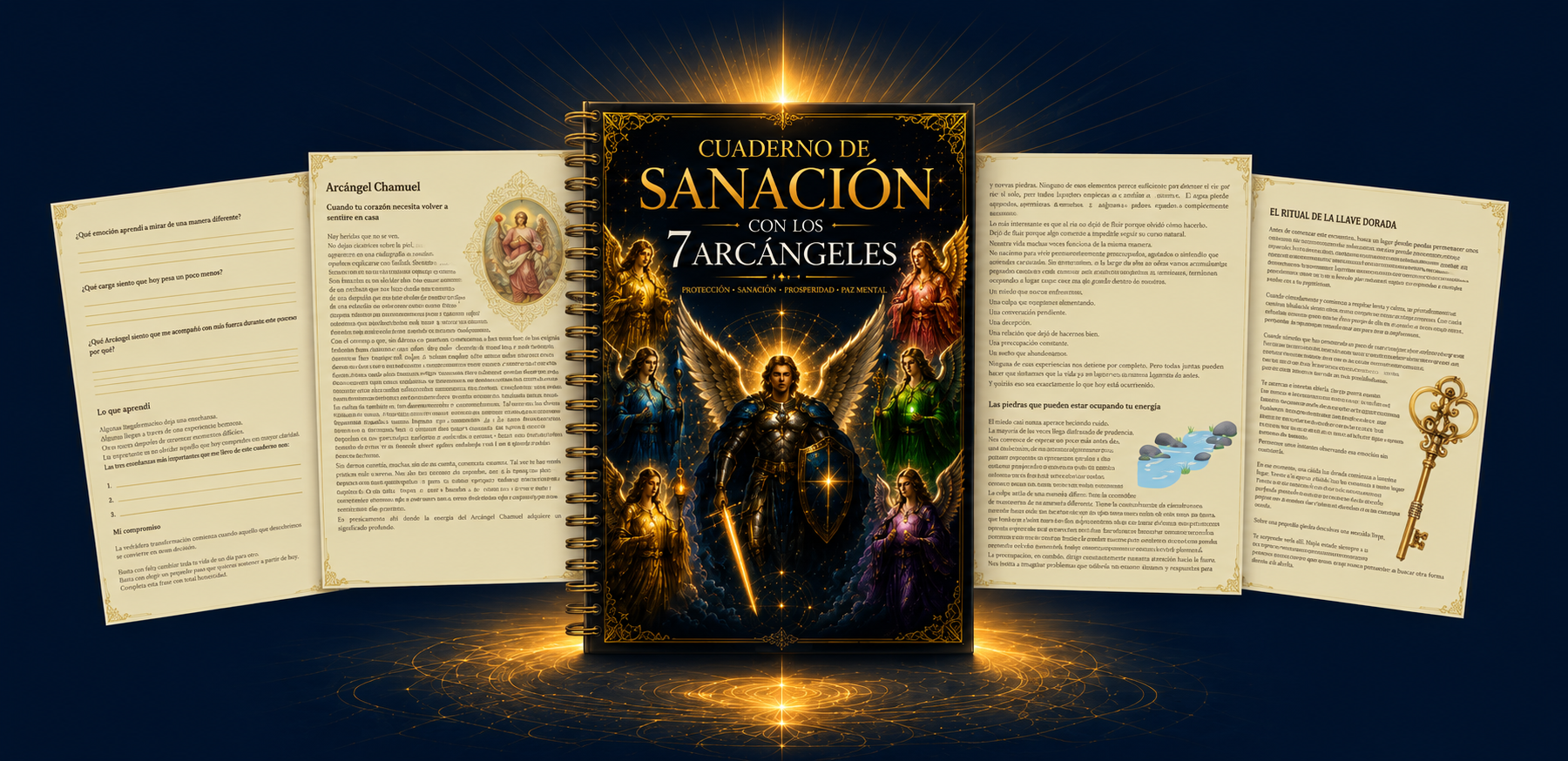 Cuaderno de Sanación con los 7 Arcángeles