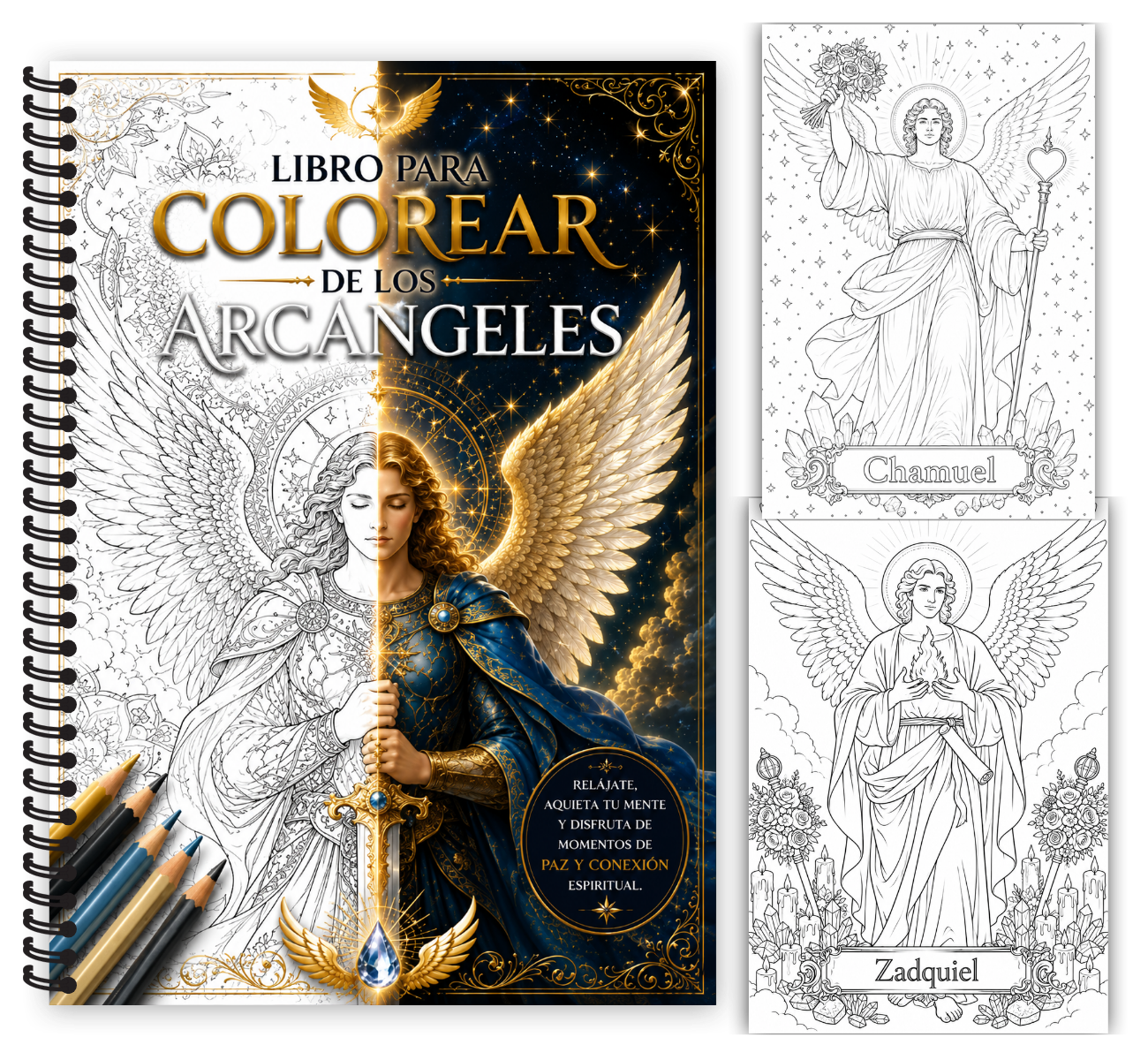 Libro para Colorear de los Arcángeles